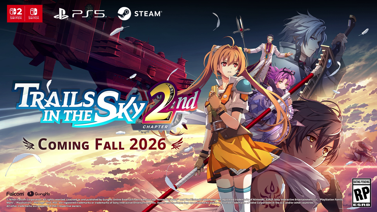 Trails in the sky 2nd chapter en automne 2026